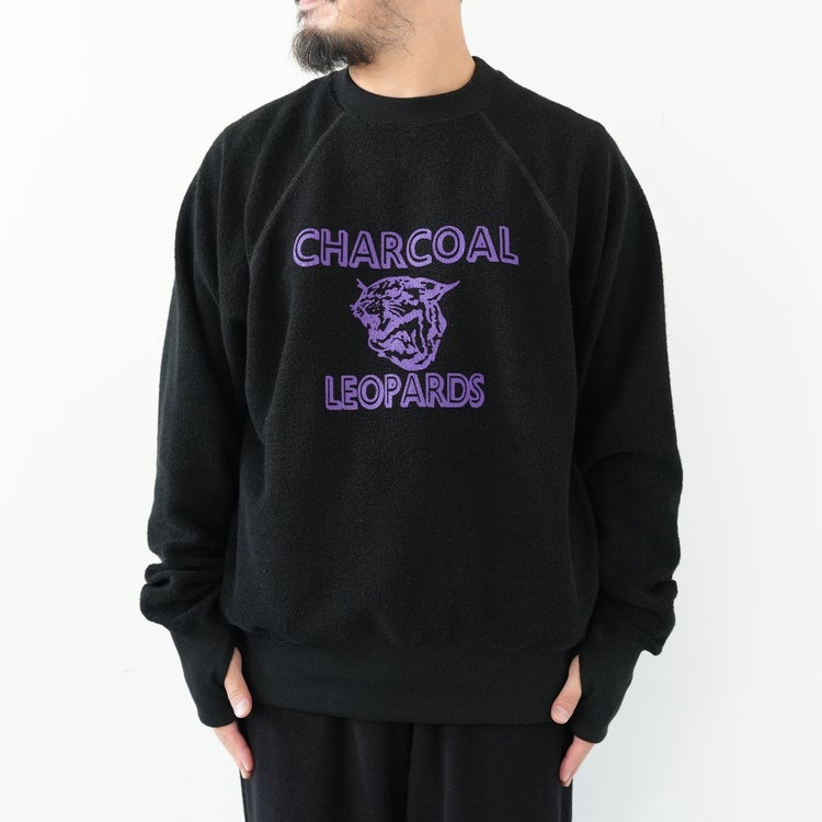 ORIGINAL Charcoal × Americana Leopards sweat オリジナルチャコール×アメリカーナ レオパーズスウェット