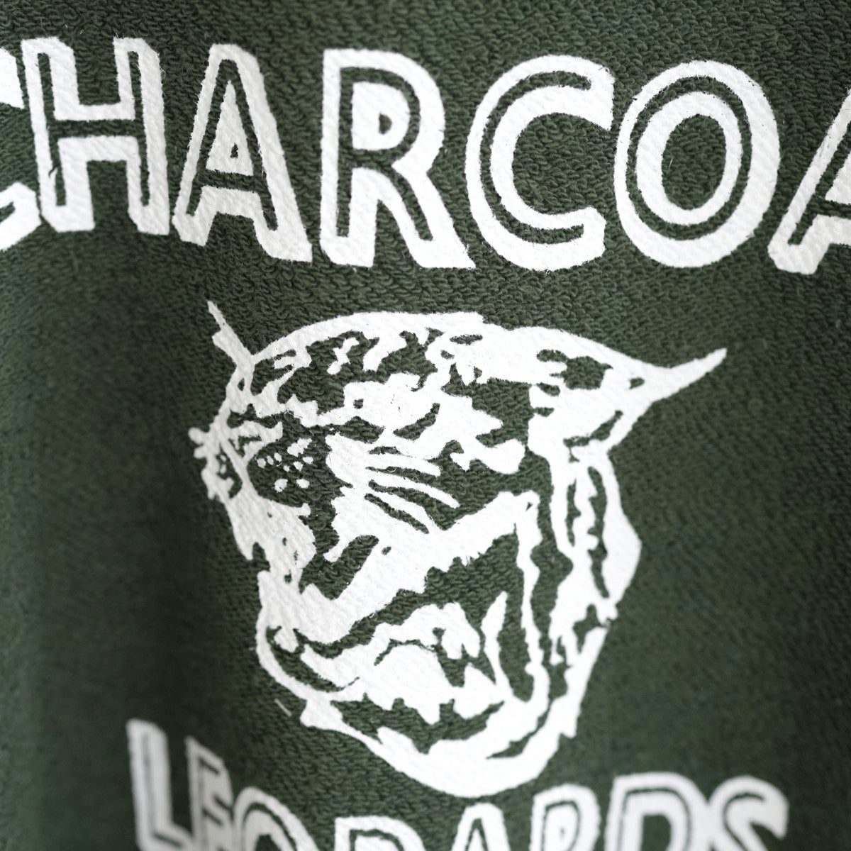 ORIGINAL Charcoal × Americana Leopards sweat オリジナルチャコール×アメリカーナ レオパーズスウェット