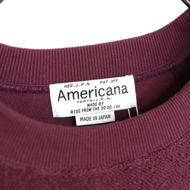 ORIGINAL Charcoal × Americana Leopards sweat オリジナルチャコール×アメリカーナ レオパーズスウェット