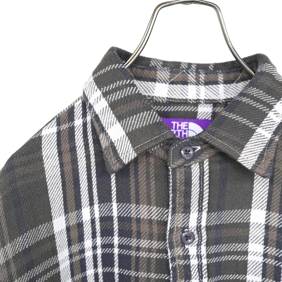 Flannel Plaid Field Shirt フランネルプレイドフィールドシャツ