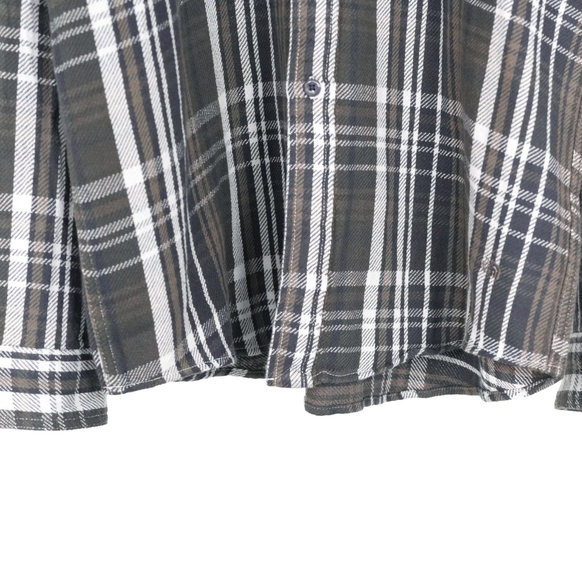 Flannel Plaid Field Shirt フランネルプレイドフィールドシャツ