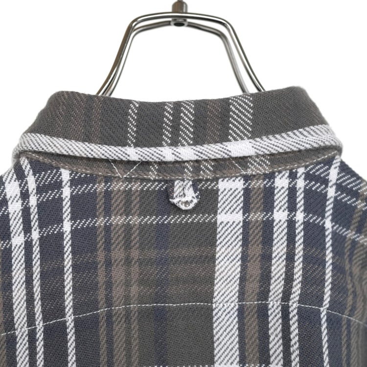 Flannel Plaid Field Shirt フランネルプレイドフィールドシャツ
