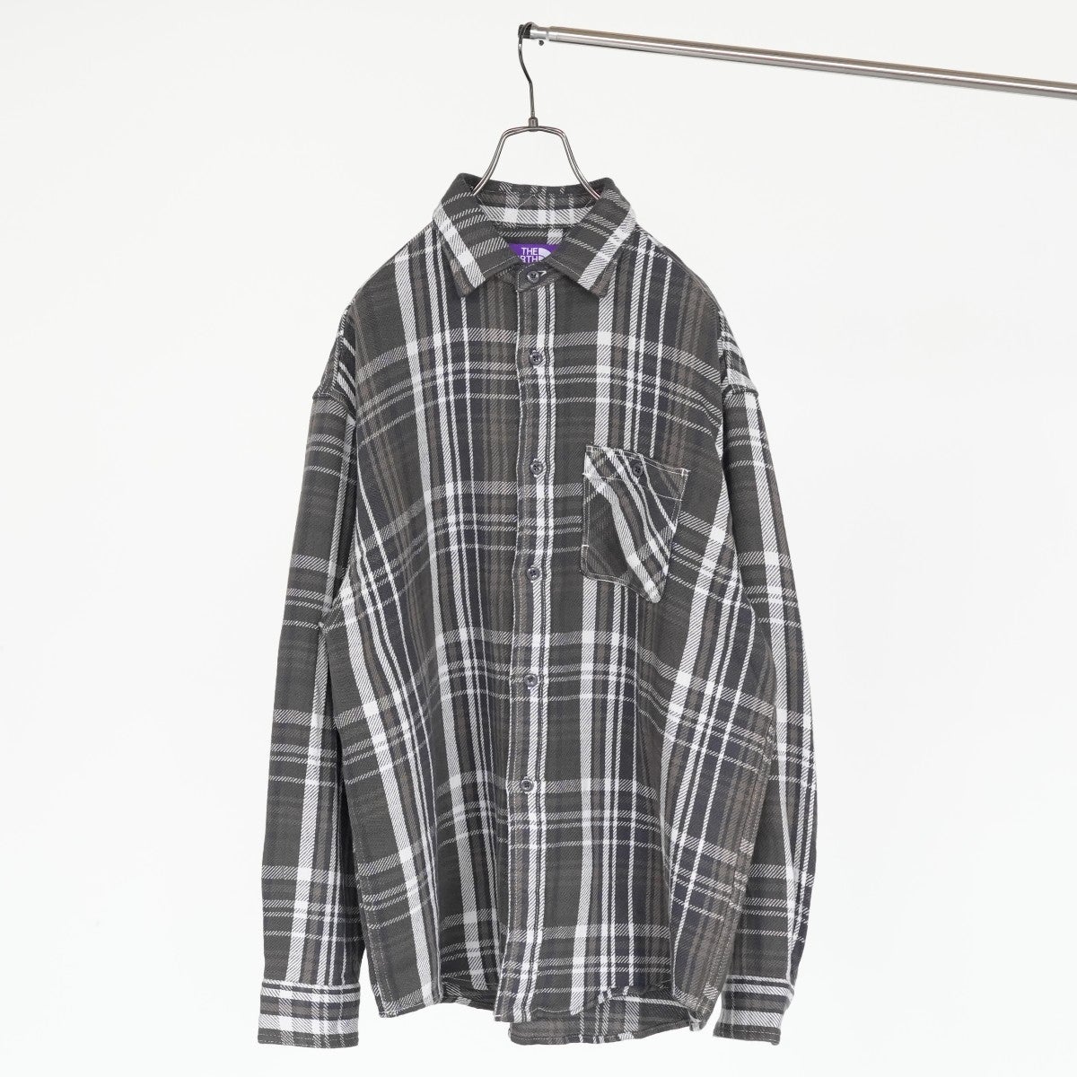 Flannel Plaid Field Shirt フランネルプレイドフィールドシャツ