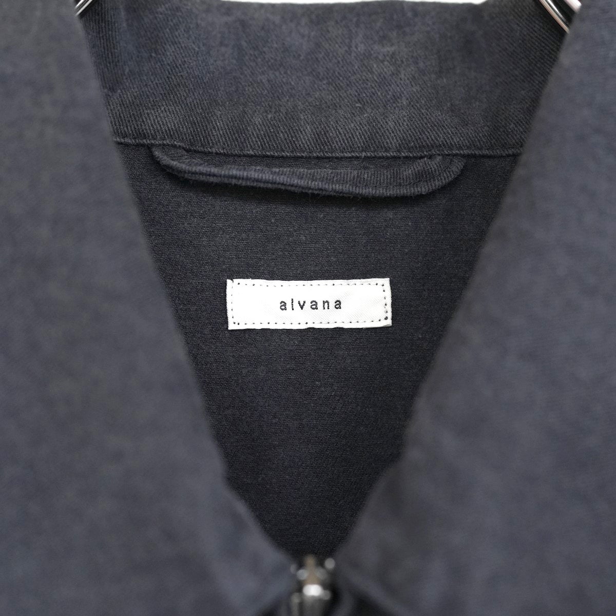 BLACK TWILL DETROIT ZIP JK（LIGHTWEIGHT MOLESKIN） ブラックツイルデトロイトジャケット