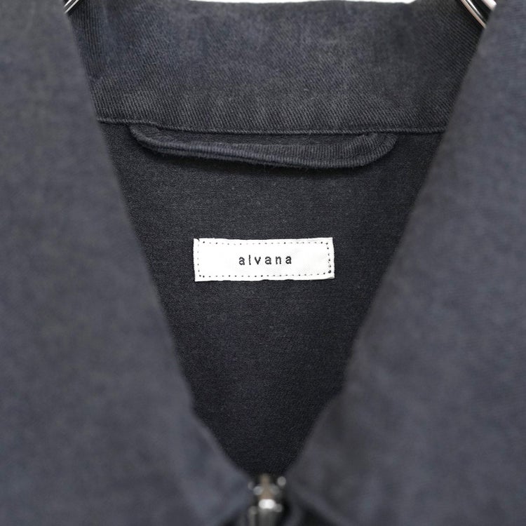 BLACK TWILL DETROIT ZIP JK（LIGHTWEIGHT MOLESKIN） ブラックツイルデトロイトジャケット