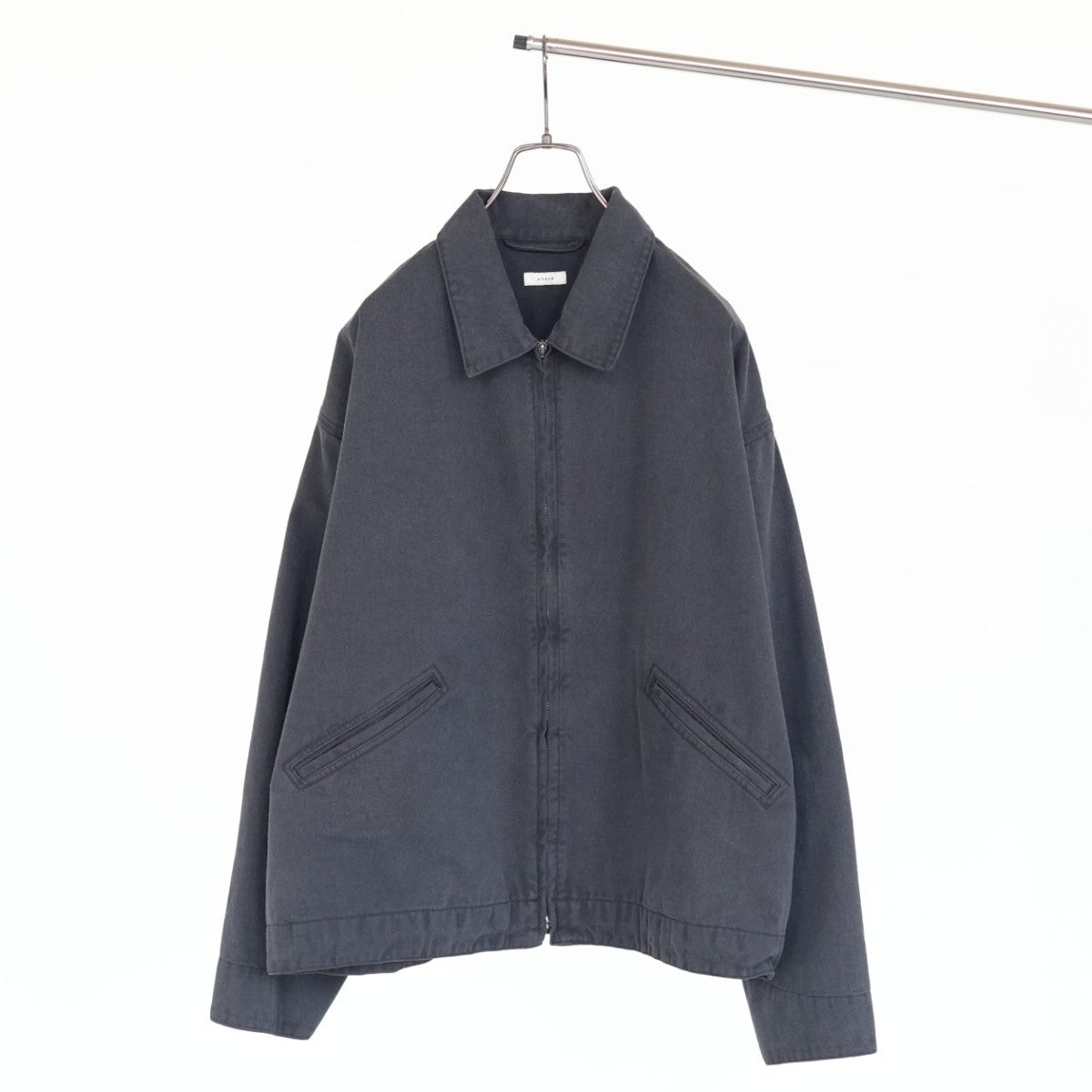 BLACK TWILL DETROIT ZIP JK（LIGHTWEIGHT MOLESKIN） ブラックツイルデトロイトジャケット