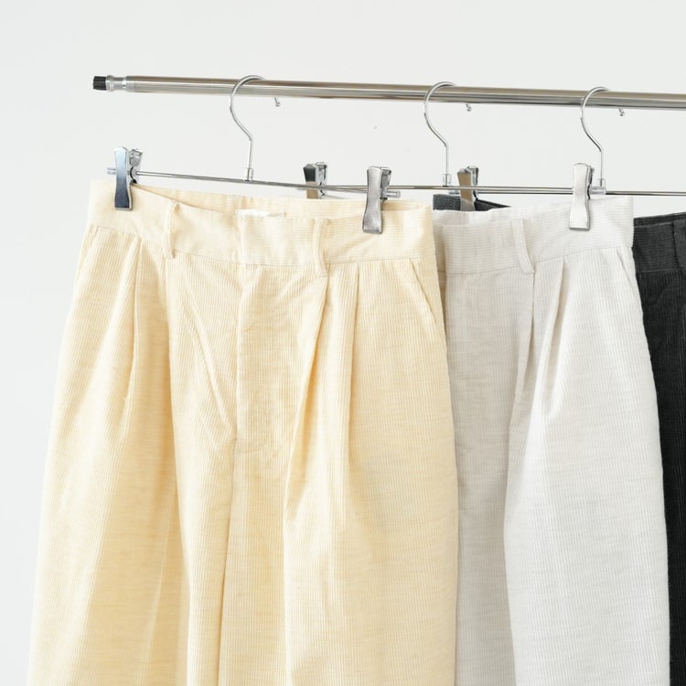 Corduroy Wide Pants コーデュロイワイドパンツ
