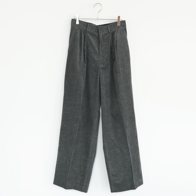 Corduroy Wide Pants コーデュロイワイドパンツ