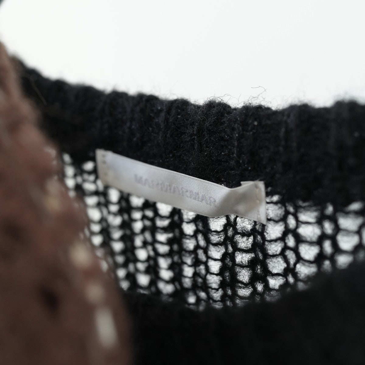 sheer shaggy knit po シアーシャギーニットプルオーバー