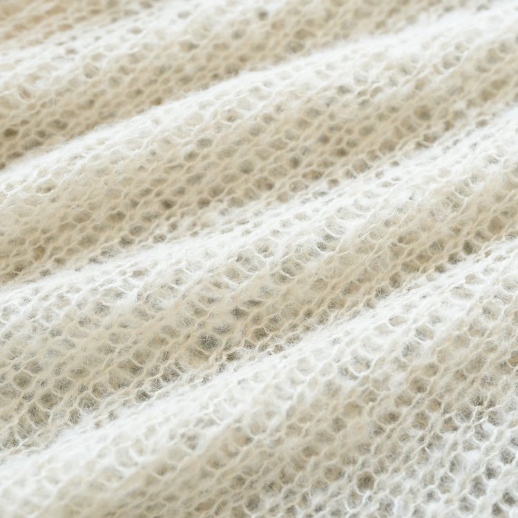 sheer shaggy knit po シアーシャギーニットプルオーバー