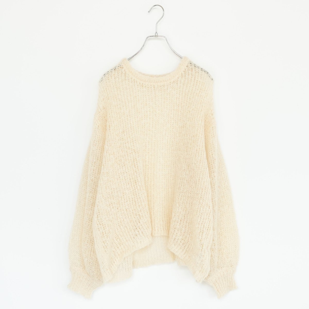sheer shaggy knit po シアーシャギーニットプルオーバー