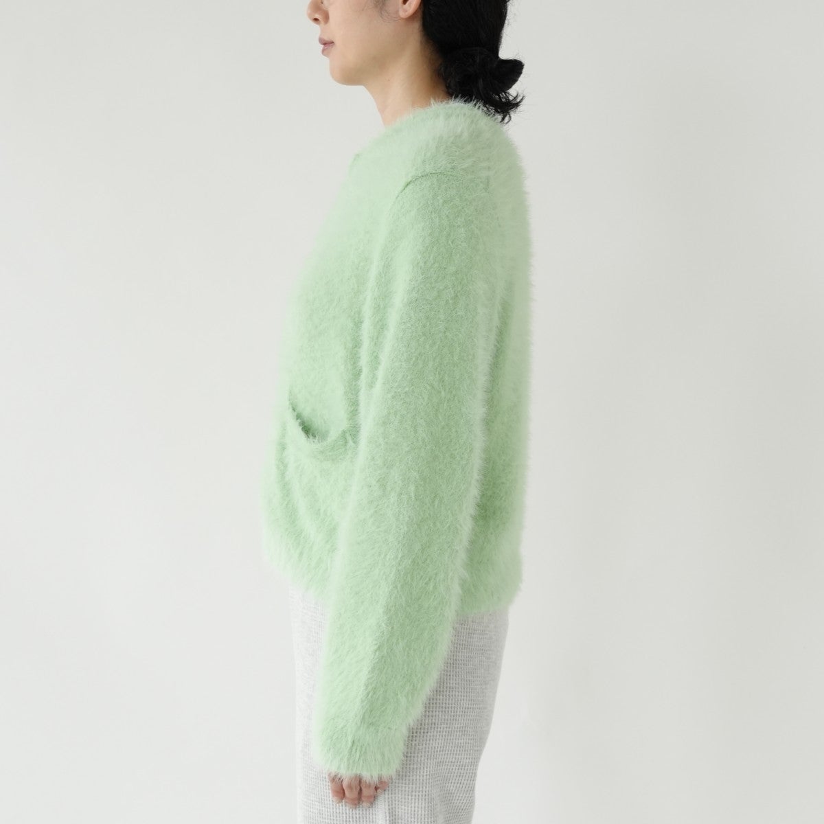 feather yan cardigan フェザーヤーンカーディガン