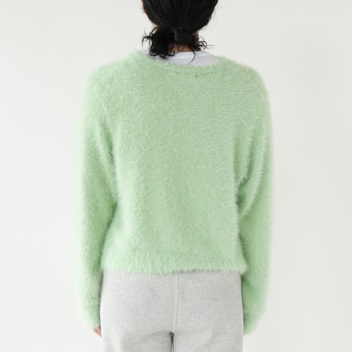 feather yan cardigan フェザーヤーンカーディガン
