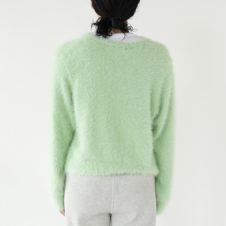 feather yan cardigan フェザーヤーンカーディガン