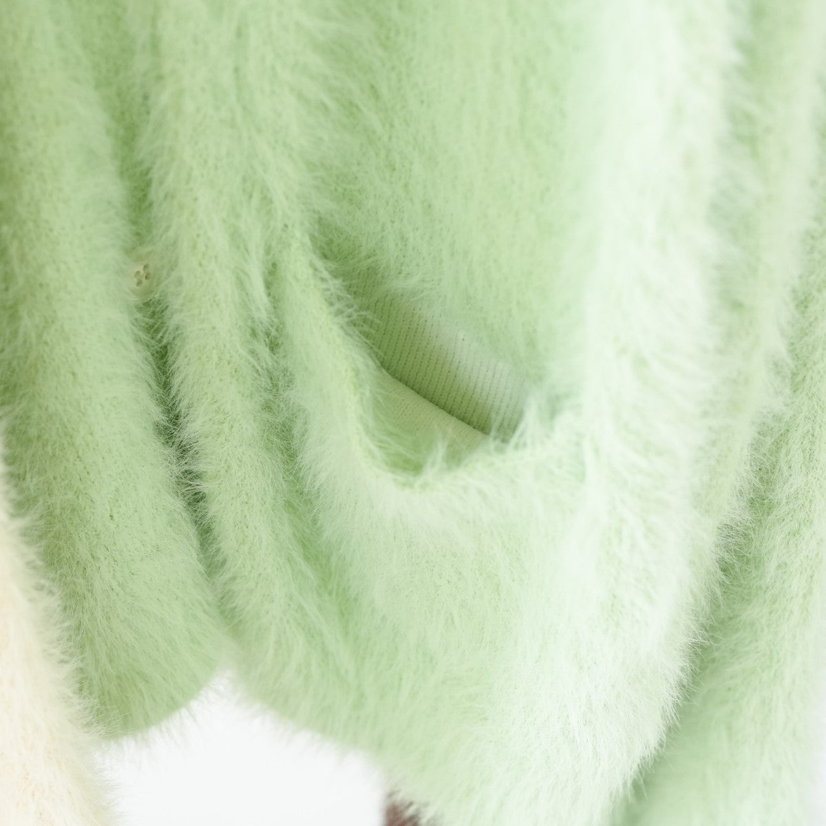 feather yan cardigan フェザーヤーンカーディガン