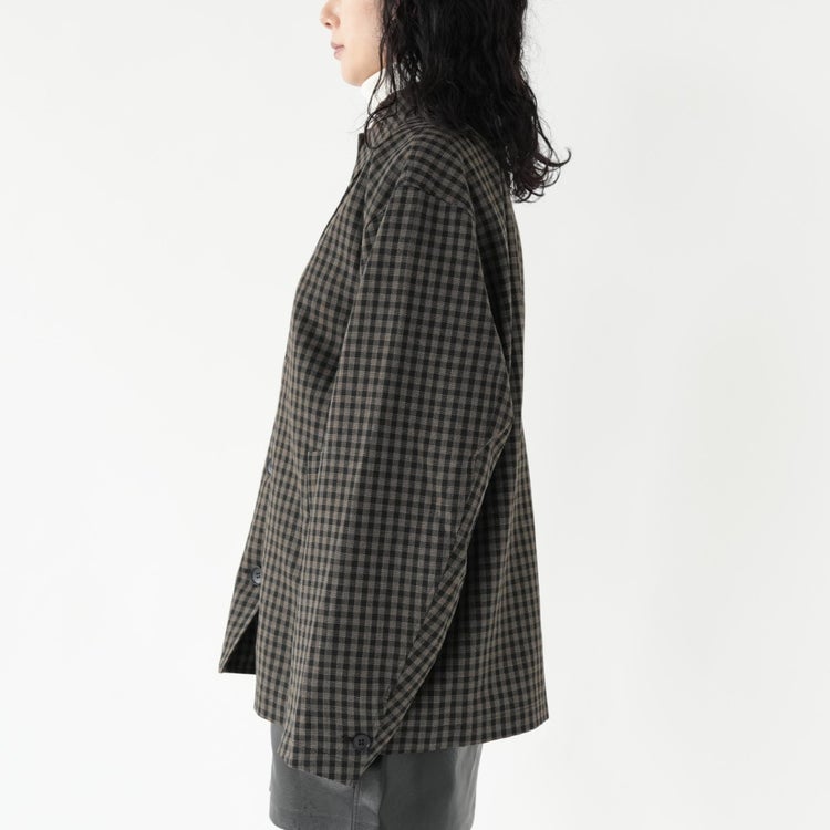Check Coverall Jacket チェックオーバージャケット