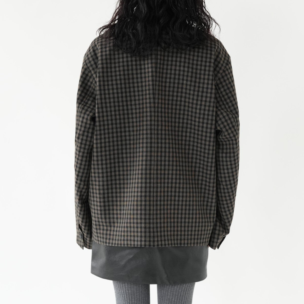 Check Coverall Jacket チェックオーバージャケット