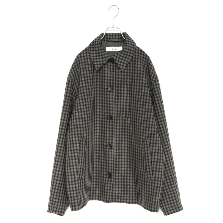 Check Coverall Jacket チェックオーバージャケット