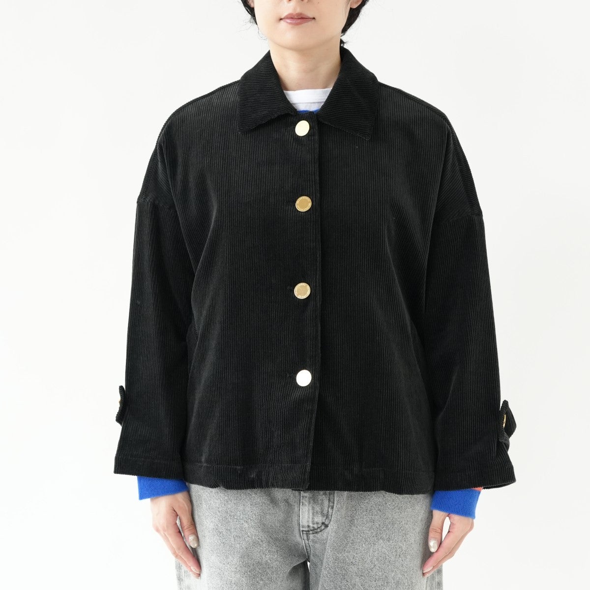 MALTON BUTTON THROUGH SHORT マールトン ボタン スルー ショート