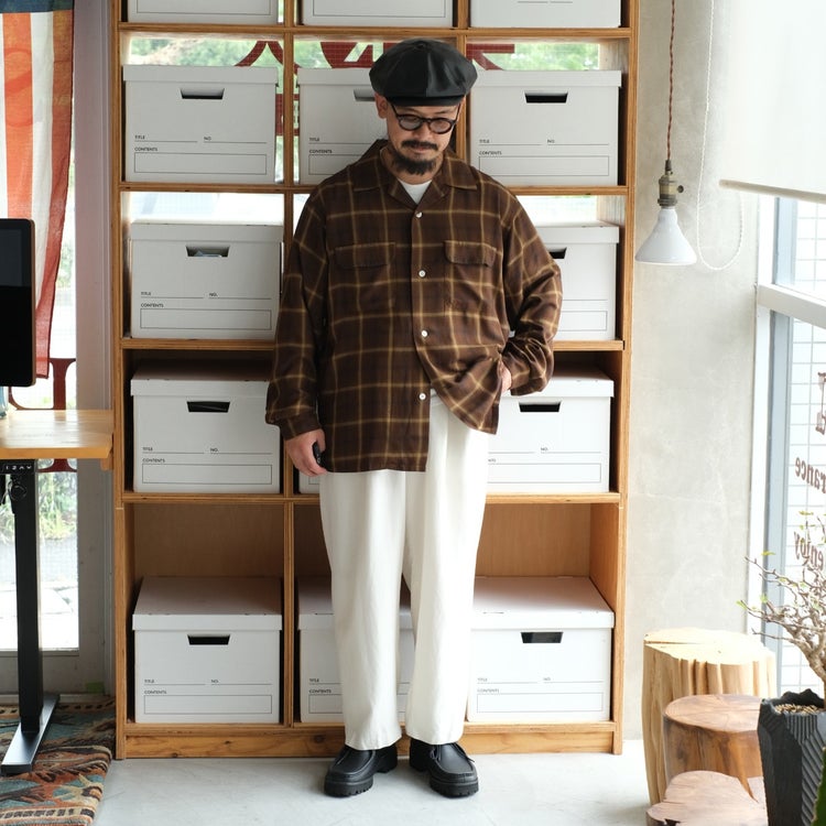 Horsehide Casquette "OLDBOY" ホースハイドキャスケット 