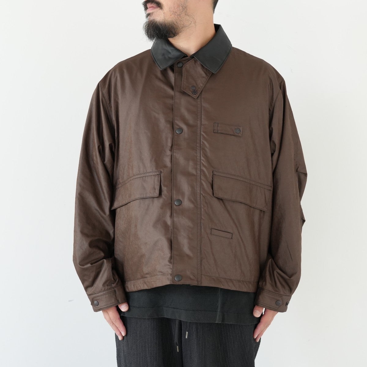 TECH BRITISH SHORT HUNTER JACKET テック スリティッシュ ショートハンタージャケット