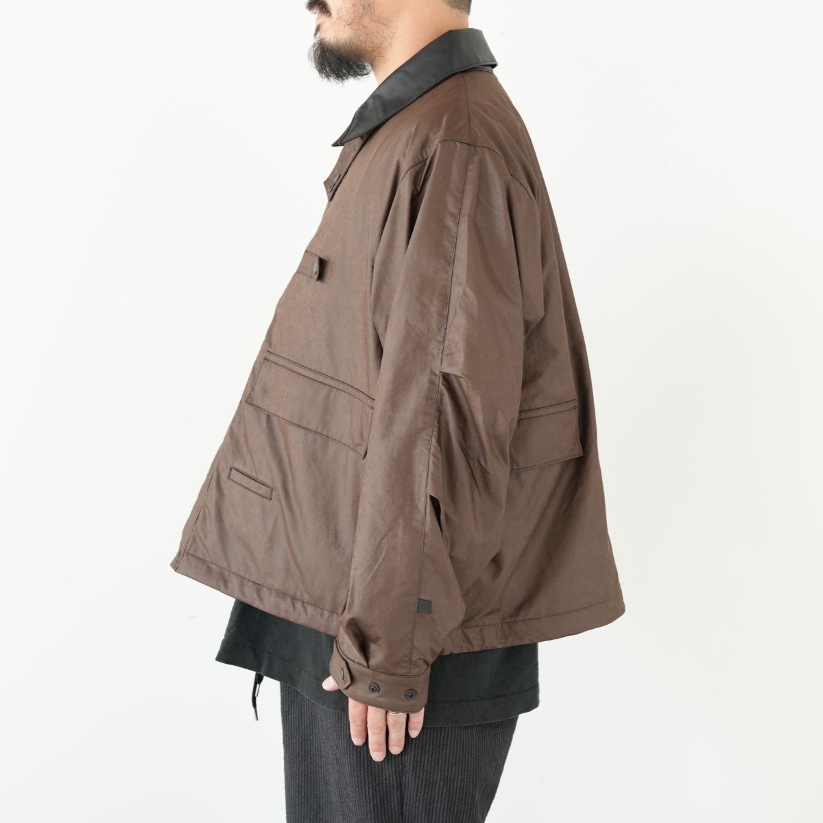 TECH BRITISH SHORT HUNTER JACKET テック スリティッシュ ショートハンタージャケット