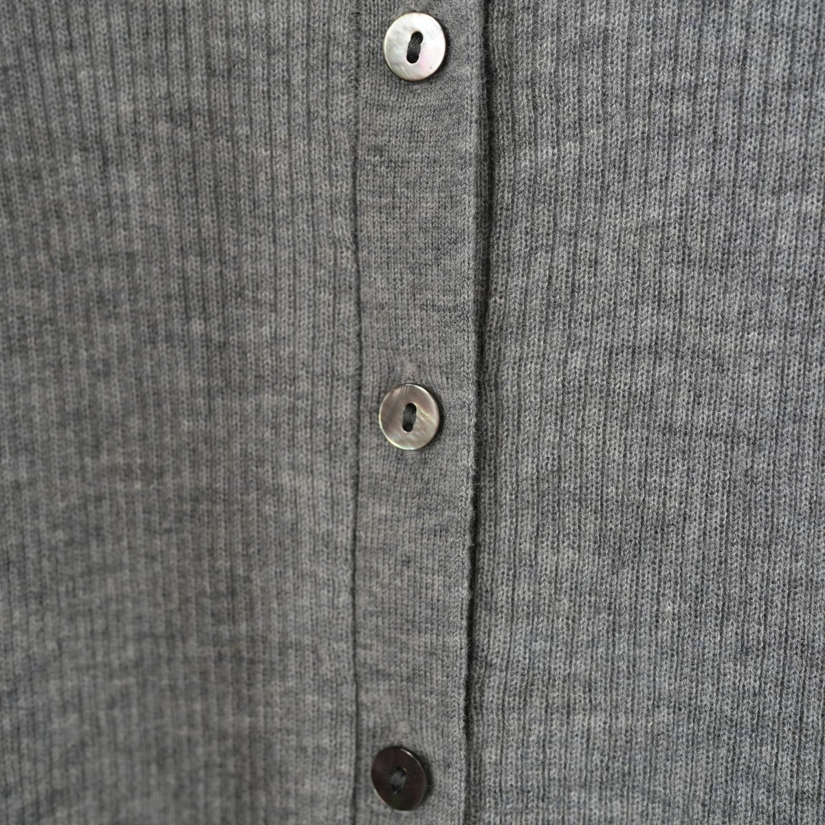 polo collar rib cardigan ポロカラーリブカーディガン