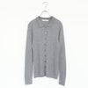 polo collar rib cardigan ポロカラーリブカーディガン