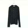 polo collar rib cardigan ポロカラーリブカーディガン