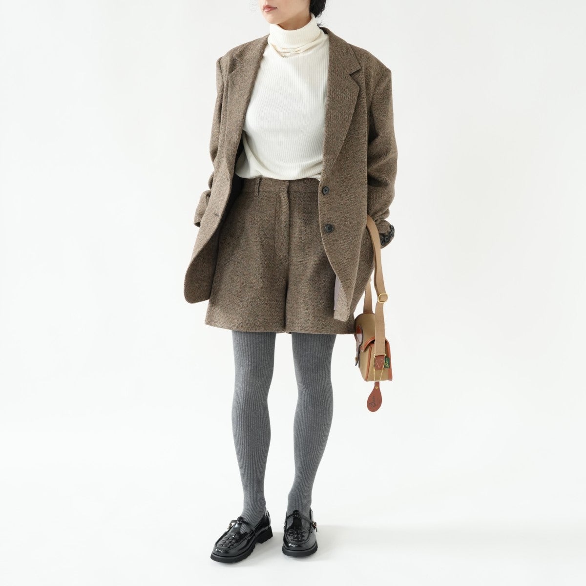 Herringbone Short Pants ヘリンボーンショートパンツ