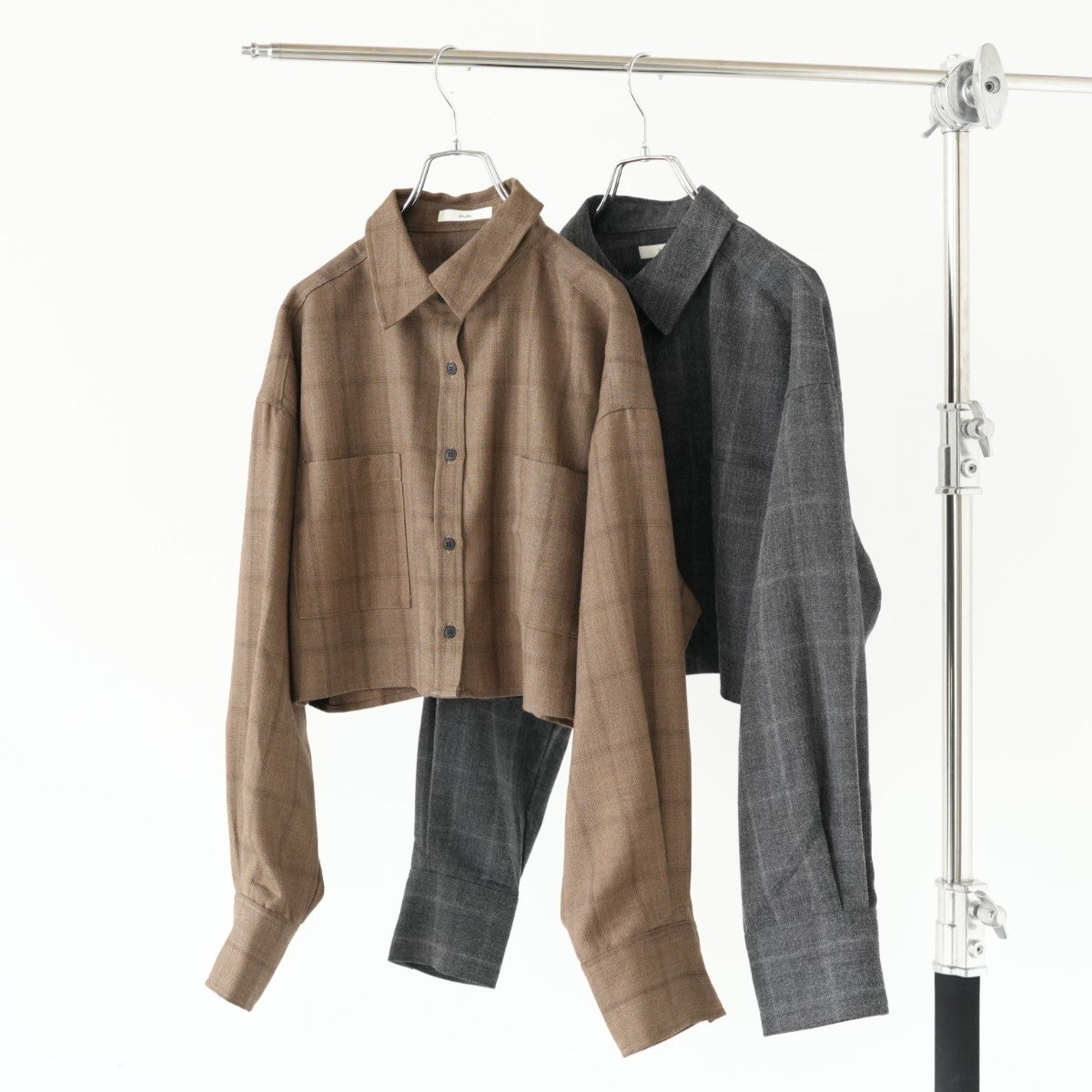 Short Check Shirts ショートチェックシャツ