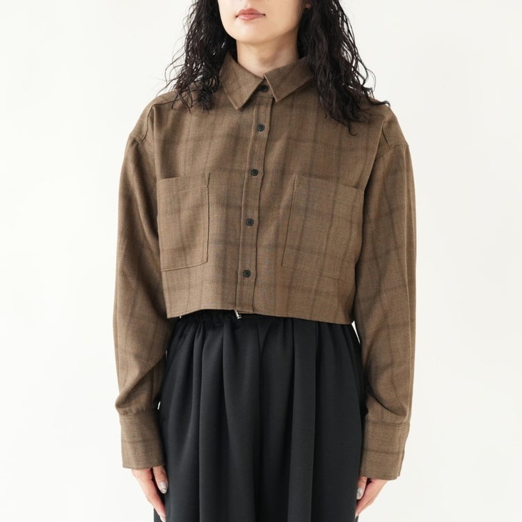 Short Check Shirts ショートチェックシャツ