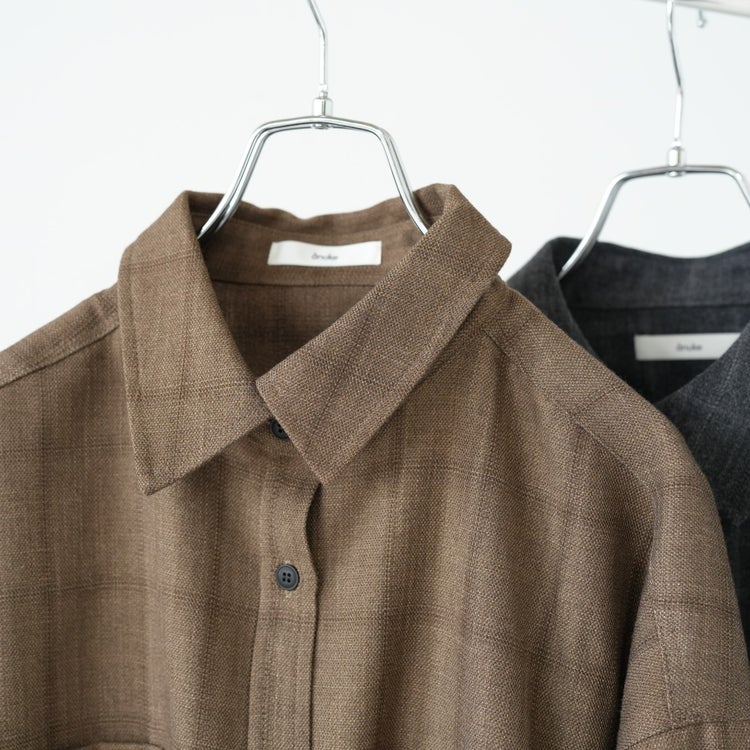 Short Check Shirts ショートチェックシャツ