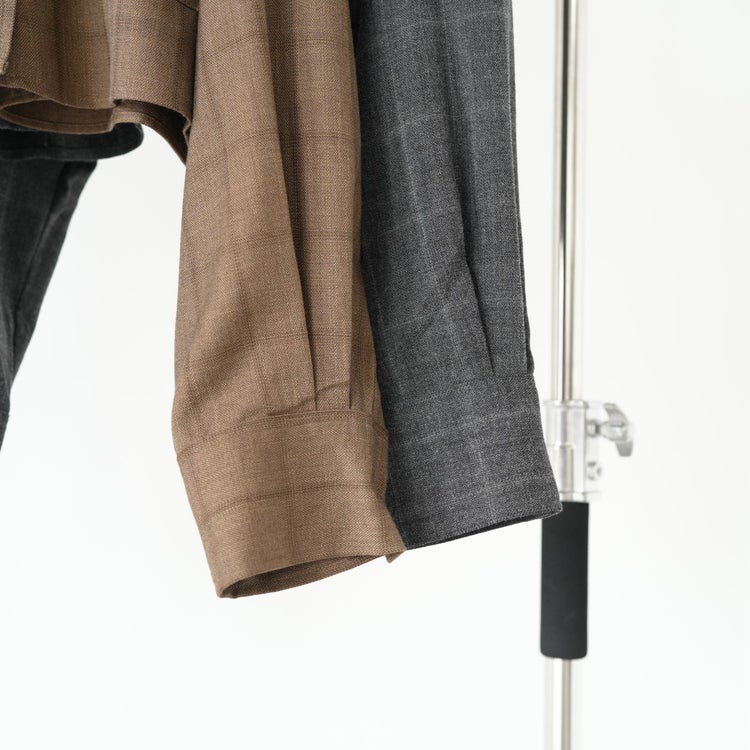 Short Check Shirts ショートチェックシャツ