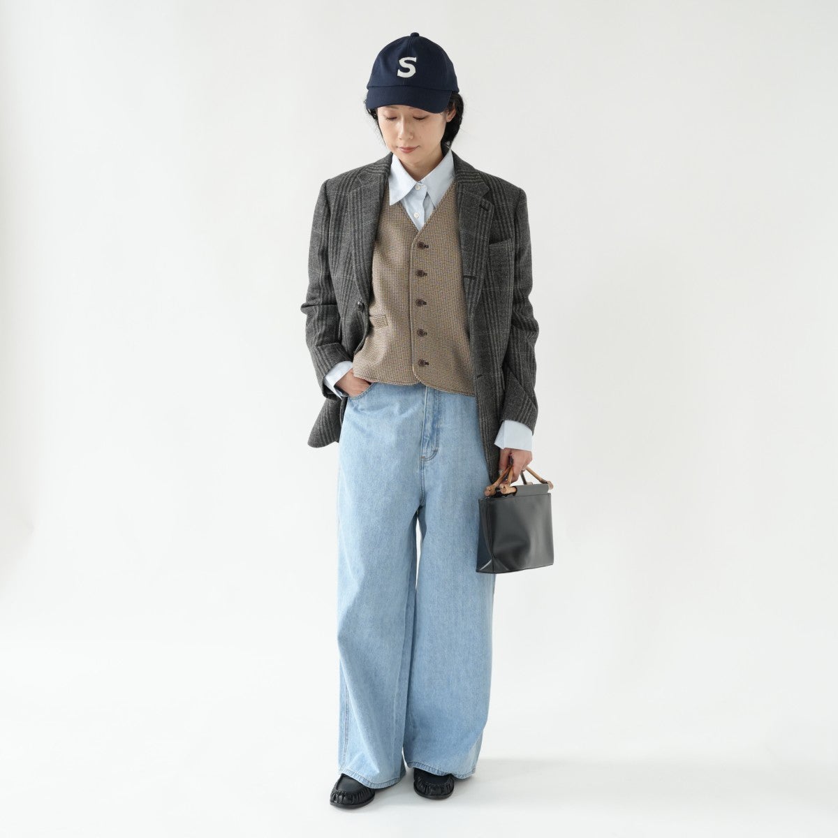 BRITISH WOOL CHECKED JACKET ブリティッシュウールチェックジャケット