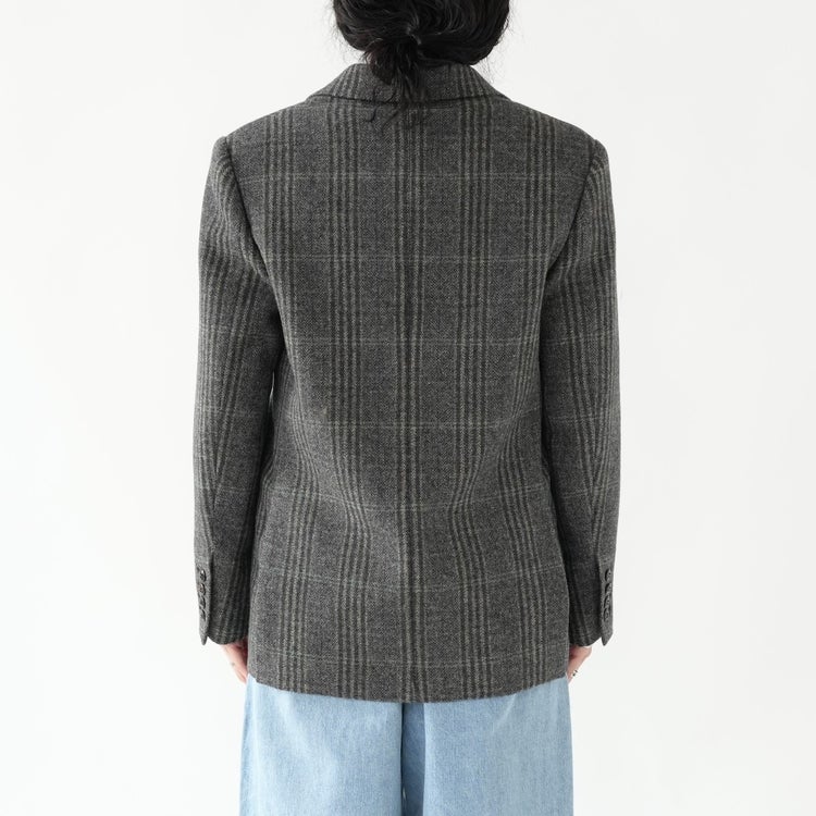 BRITISH WOOL CHECKED JACKET ブリティッシュウールチェックジャケット