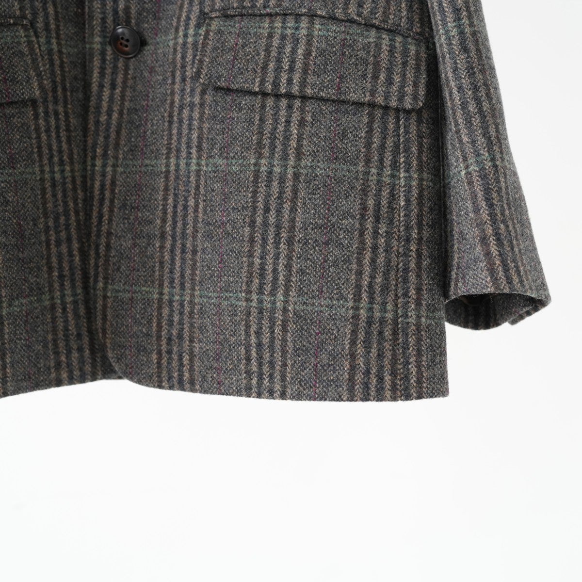 BRITISH WOOL CHECKED JACKET ブリティッシュウールチェックジャケット