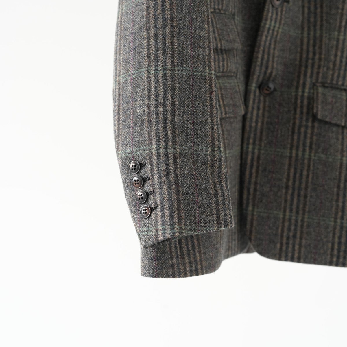 BRITISH WOOL CHECKED JACKET ブリティッシュウールチェックジャケット