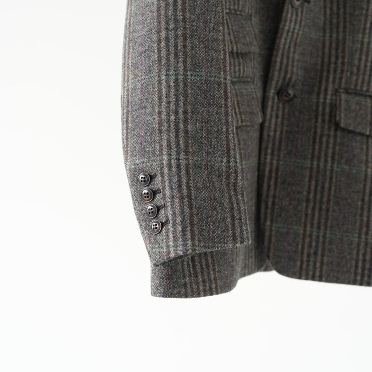 BRITISH WOOL CHECKED JACKET ブリティッシュウールチェックジャケット