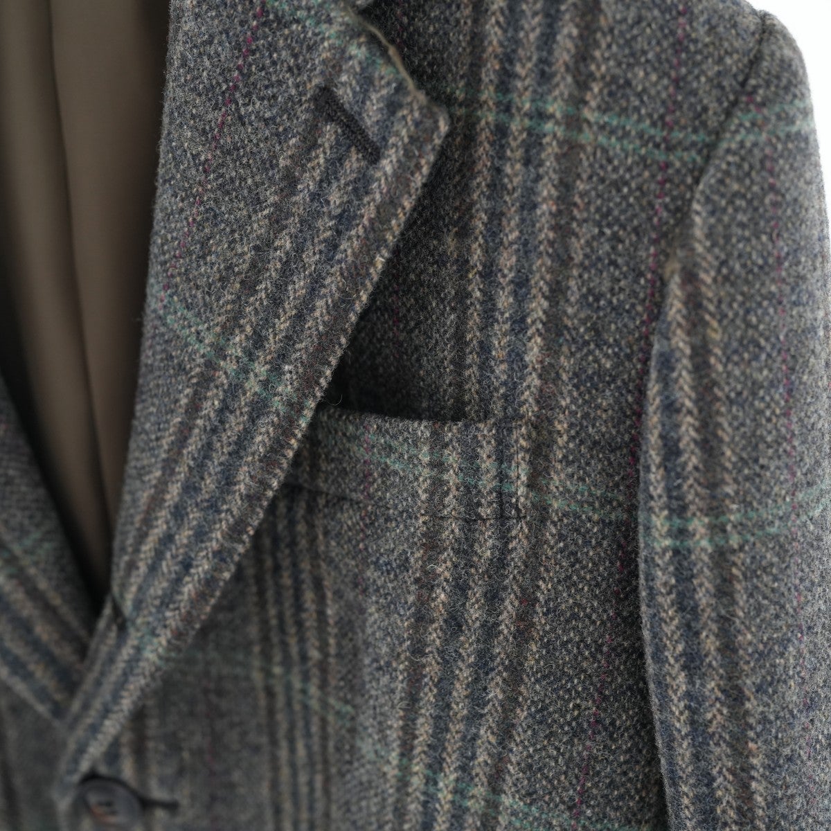 BRITISH WOOL CHECKED JACKET ブリティッシュウールチェックジャケット