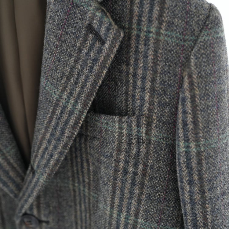 BRITISH WOOL CHECKED JACKET ブリティッシュウールチェックジャケット