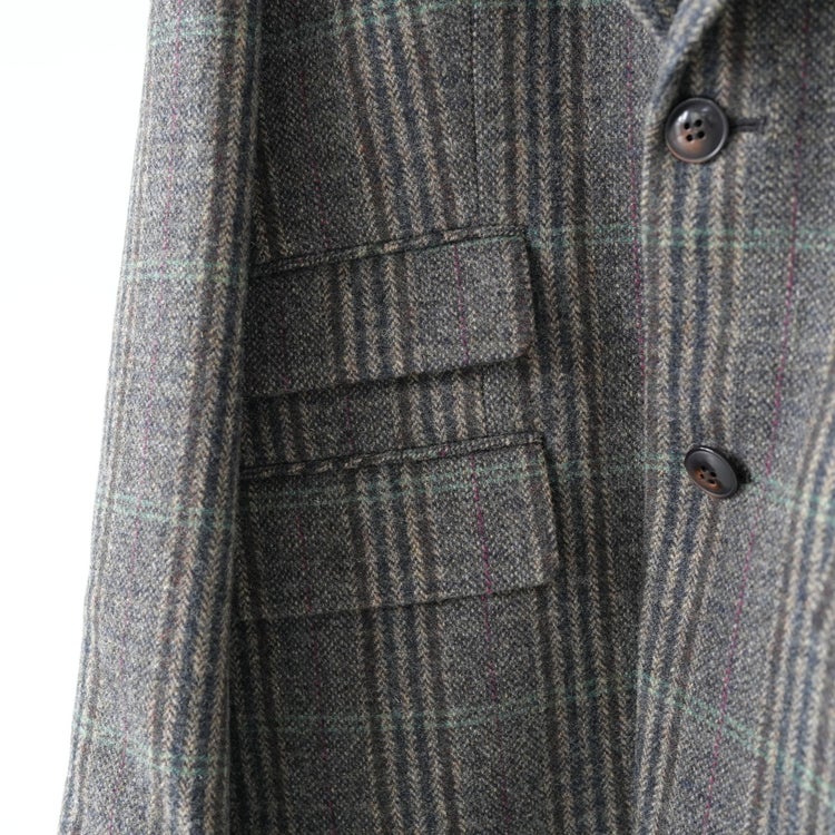 BRITISH WOOL CHECKED JACKET ブリティッシュウールチェックジャケット
