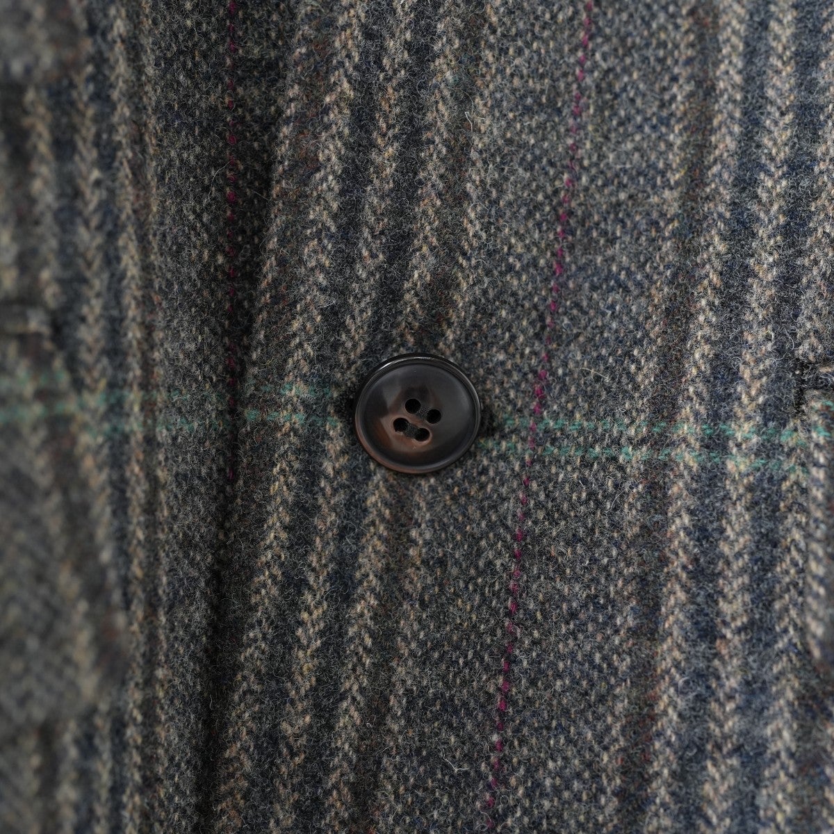 BRITISH WOOL CHECKED JACKET ブリティッシュウールチェックジャケット