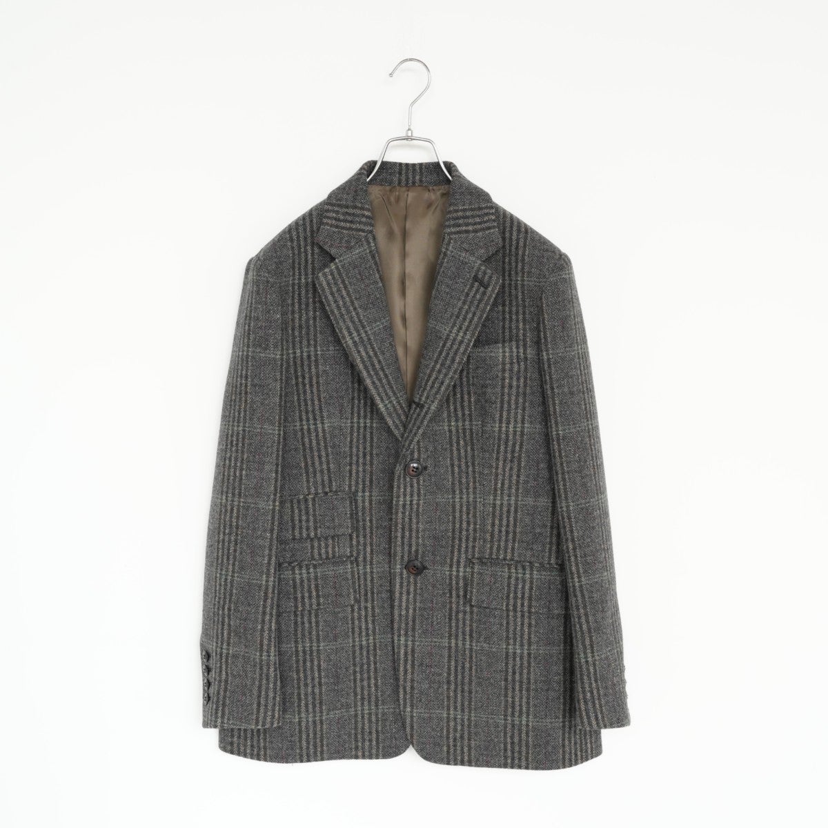 BRITISH WOOL CHECKED JACKET ブリティッシュウールチェックジャケット