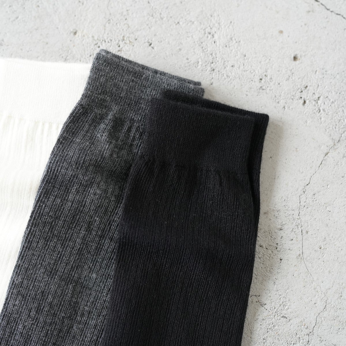 Wool Rib Socks ウールリブソックス