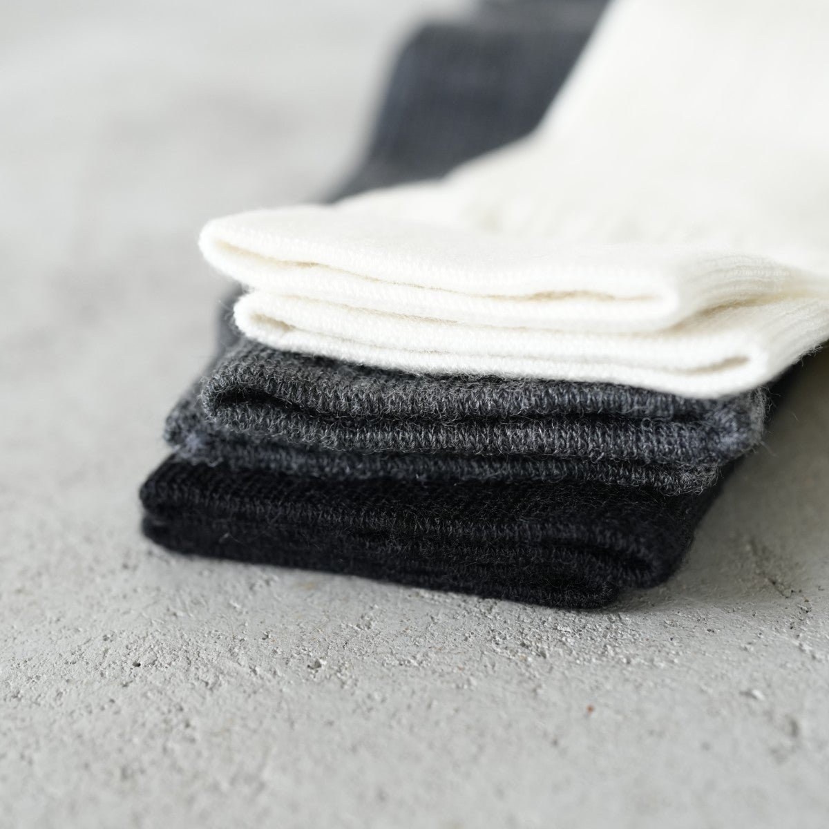 Wool Rib Socks ウールリブソックス