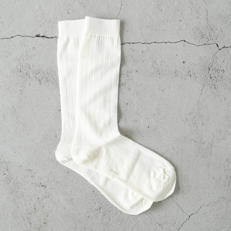 Wool Rib Socks ウールリブソックス