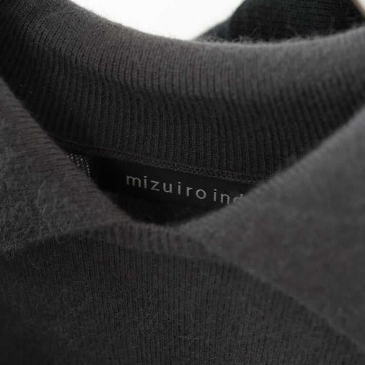 high gauze P/O with collar ハイゲージプルオーバーウィズカラー
