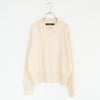 high gauze P/O with collar ハイゲージプルオーバーウィズカラー