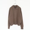 high gauze P/O with collar ハイゲージプルオーバーウィズカラー